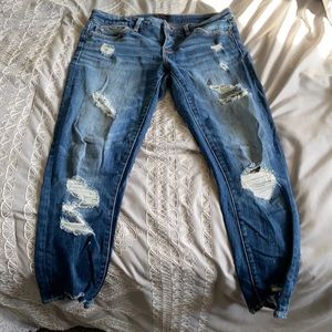 Buckle brand skinny blue jeans. Size 30